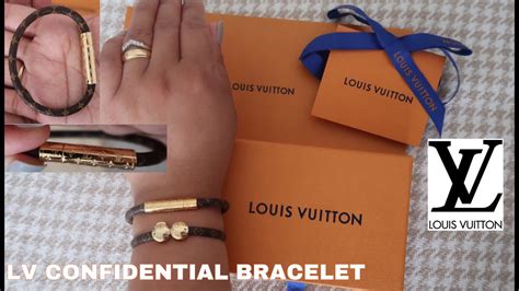 lv confidential bracelet review|louis vuitton lv confidential bracelet.